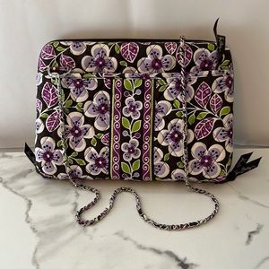 Floral Vera Bradley iPad Case with cute purple accents